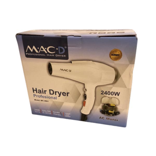 سشوار موتور سنگین 2400 وات مک مدل MC-9901